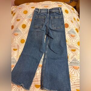 Zara Blue Flare girls jeans